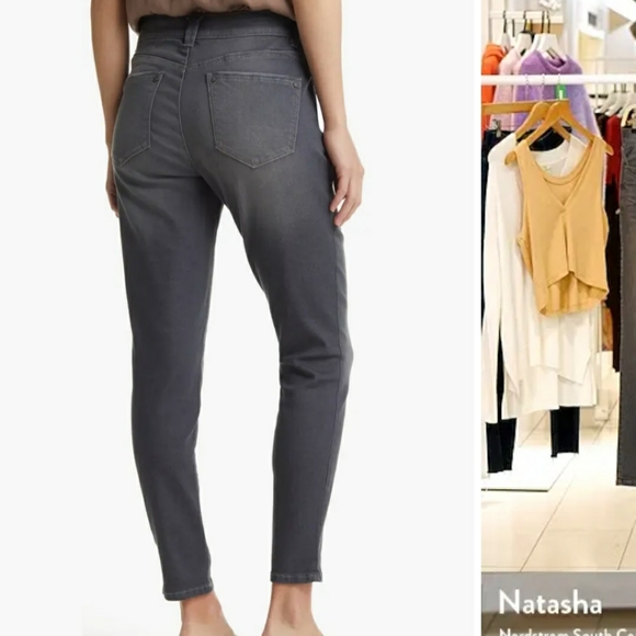 Wit & Wisdom Grey Skinny Jean Sz 16 - Picture 14 of 15